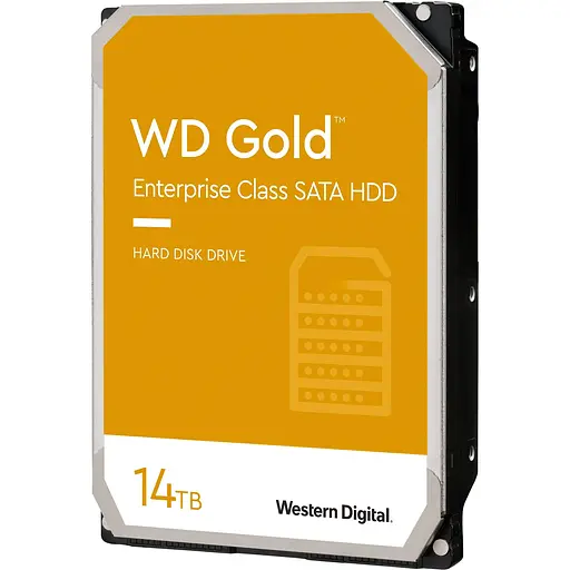 Жесткий диск 3.5" WD Gold Enterprise Class 14ТВ SATA 512MB (WD142KRYZ) [141147]