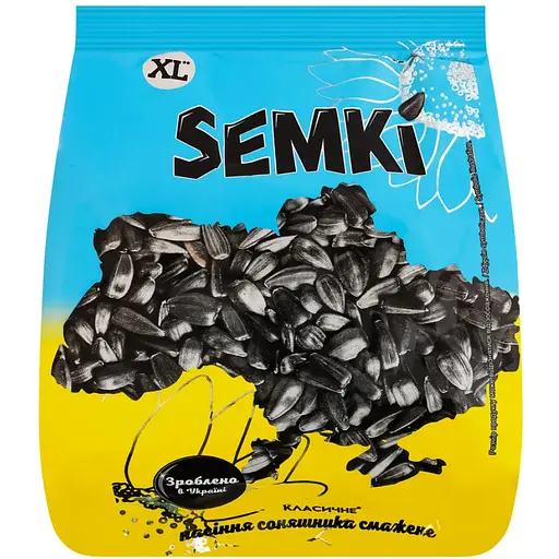 Семена подсолнечника Semki Классические жареные 200 г - фото 1