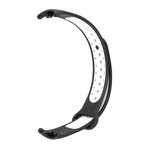 Ремешок Nike Sport Mi Band 8/9/10 Черный Белый - фото 2