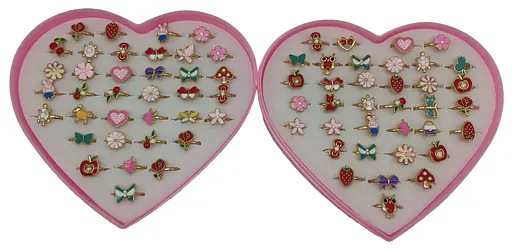 Кільце металеве дитяче Емаль (В асортименті)