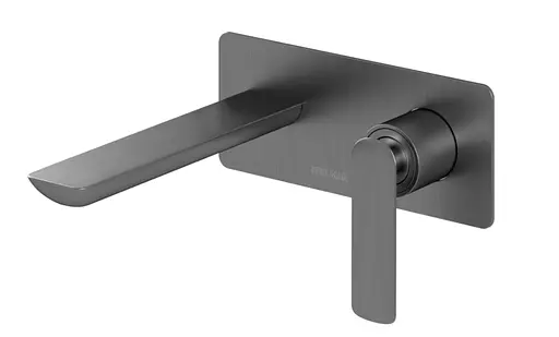 Смеситель для умывальника Kohlman Experience Grafit + Box скрытого монтажа QW185EG Графит - фото 1