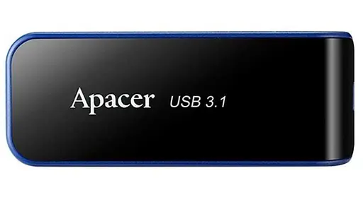 Флеш-накопичувач Apacer USB3.0 64GB AH356 Black (AP64GAH356B-1) - фото 1