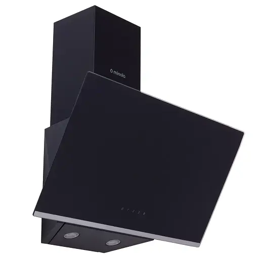 Вытяжка декоративная наклонная Минола HVS 6232 BL/INOX 700 LED - фото 2