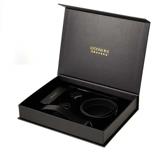 Поводок Lockink Tied Collar With Leash Set - Black - фото 9