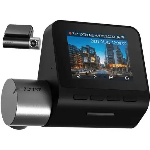 Автомобильный видеорегистратор 70mai Dash Cam Pro Plus A500s + Midrive RC06 [56845] - фото 4