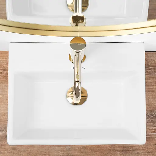 Умивальник Rea Trendy накладний білий BEL-00002, Білий - фото 4