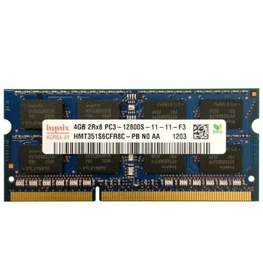 Оперативна пам'ять для ноутбука Hynix SO-DIMM DDR3 4GB 1600MHz PC3-12800 2Rx8 Б/В