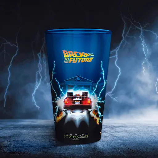 Склянка BACK TO THE FUTURE DeLorean (Назад у майбутнє) 400 мл - фото 5