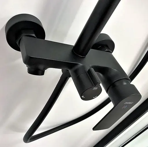 Душова система Dusel Lacio Black Matt (231355000), Чорний матовий - фото 9