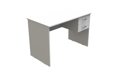 Стіл комп'ютерний Вінсент Ferrum-decor 750x1100x600 ДСП Біле 16 мм (FRD-104788) - фото 2