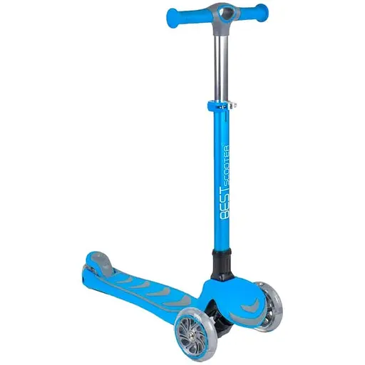 Самокат дитячий Best Scooter 61х16.5х27.5 см Синій 000231480