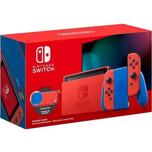 Nintendo Switch Mario Red & Blue Edition (Upgraded version)