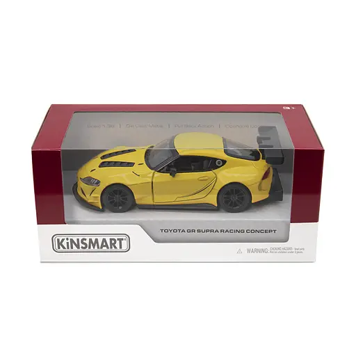 Металева інерційна легкова модель Toyota GR Supra Racing Concept 5", відкриваються двері (В асортименті) - фото 2