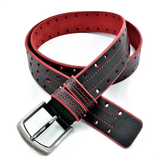 Ремінь шкіряний Weatro чоловічий 110-125х4 см acs0013908 - фото 1