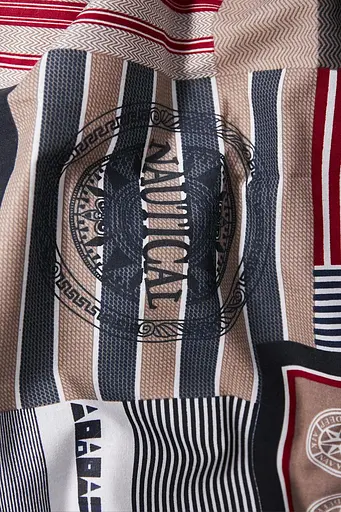 Комплект постельного белья Moon&Star Бязь Gold Люкс Nautical Детский 110x140 см наволочки 2x40x60 см - фото 7