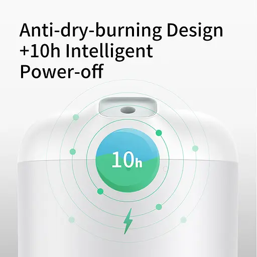 Увлажнитель воздуха BASEUS elephant humidifier 600 мл белый - фото 6
