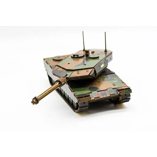 Деревянный 3D конструктор Танк Леопард PuzzleOk 206-0260 206 деталей - фото 5