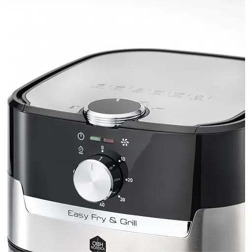 Мультипіч OBH Nordica Easy Fry&Grill Classic+ AG501DS0 Silver [133726] - фото 4