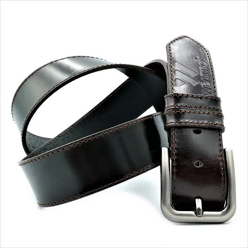 Ремінь шкіряний Weatro чоловічий 115-120х3,8 см acs0024222 - фото 3