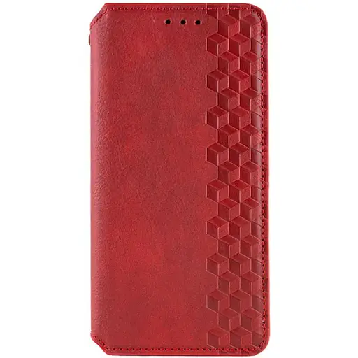 Шкіряний чохол-книжка GETMAN Cubic (PU) для Oppo A58 4G Червоний