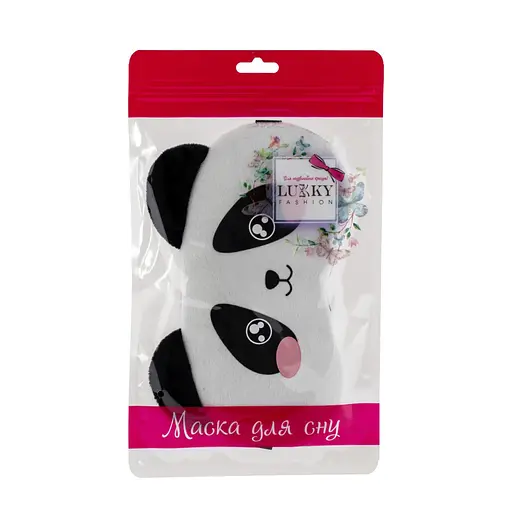 Дитяча маска для сну "Панда" T20880 розмір 24,6 x 14,6 см - фото 2