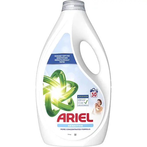 Гель для прання Ariel Для чутливї шкіри 50 циклів прання 2.25 л - фото 2