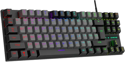 Клавіатура GamePro MK100B RGB Black - фото 2