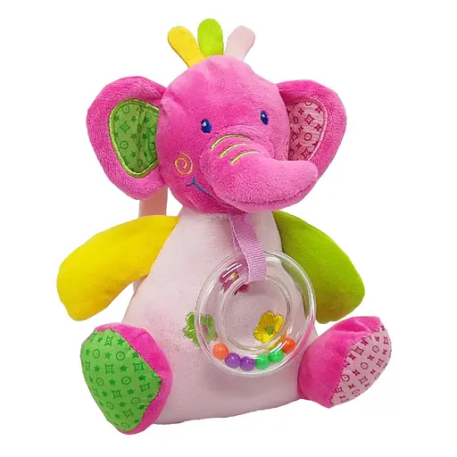 Погремушка - мягкая игрушка Bambi C20560 с музыкальным механизмом.