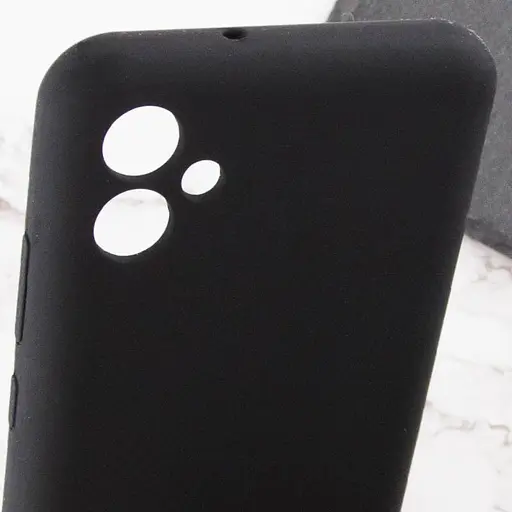 Чохол Getman TPU Liquid Silk Full Camera для Samsung Galaxy A05 Чорний/Black - фото 5