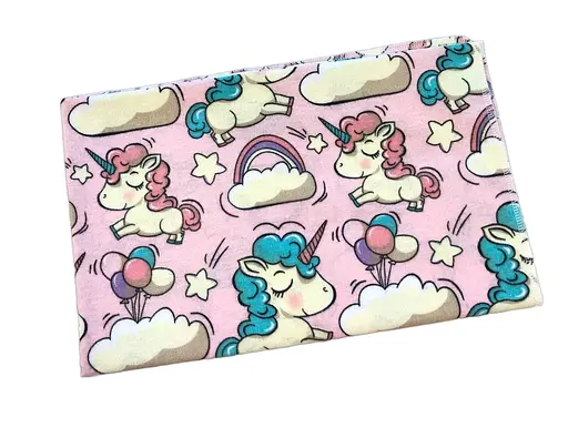 Пеленка фланель Moontime "Единорог" - фото 1