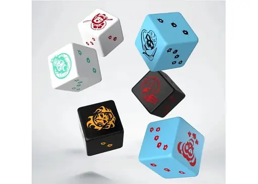 Набор кубиков Batman Miniature Game - D6 Suicide Squad Dice Set , 6 шт. (ACC0045) - фото 2