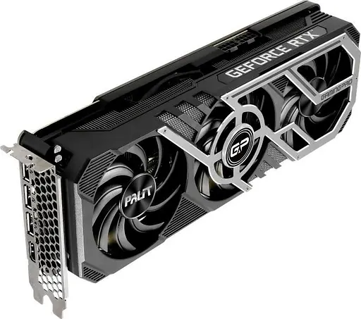 Відеокарта Palit RTX 3080 10Gb GamingPro OC (NED3080S19IA-132AA) (GDDR6X, 320 bit, PCI-E v4.0 x16) Б/в - фото 7