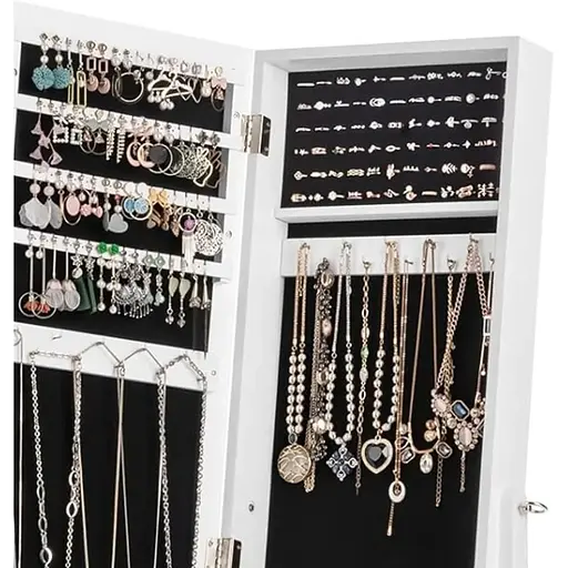 Підлогове дзеркало-шафа Chomik Victoria білий - фото 10