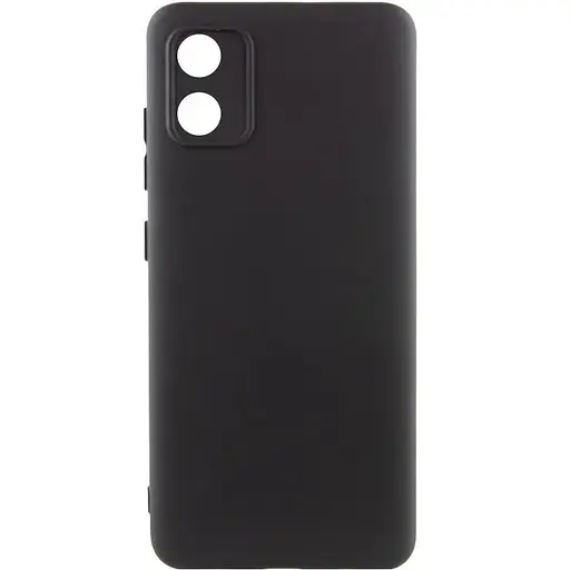 Чохол Silicone Cover Lakshmi Full Camera (AA) для Motorola Moto E13 Чорний / Black