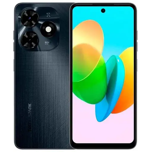Смартфон Tecno Spark 20c 4/128Gb Gravity Black UA UCRF NFC (BG7n)