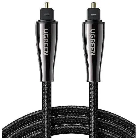 Аудио кабель Ugreen AV122 Toslink Optical Audio Cable 3 м черный (70893) - фото 1