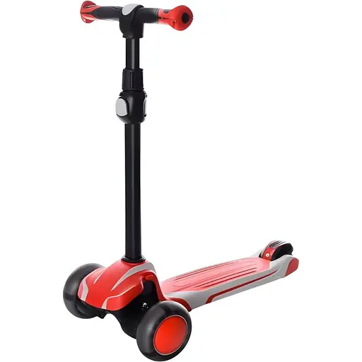 Детский самокат iTrike X1-RG Maxi красный с серым