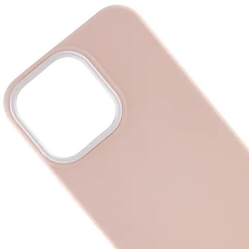 Чохол Epik TPU+PC Bichromatic для Apple iPhone 13 Pro 6.1 Grey-beige/White - фото 2