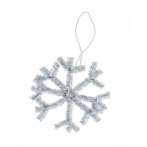 Снежинка шеннил 10 см - фото 1