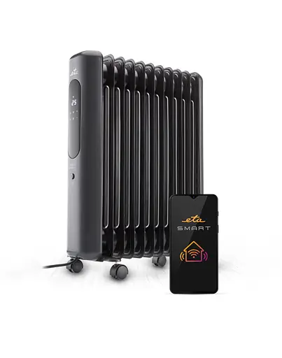 Обогреватель масляный ETA Sole Smart 2625 90000 - фото 2
