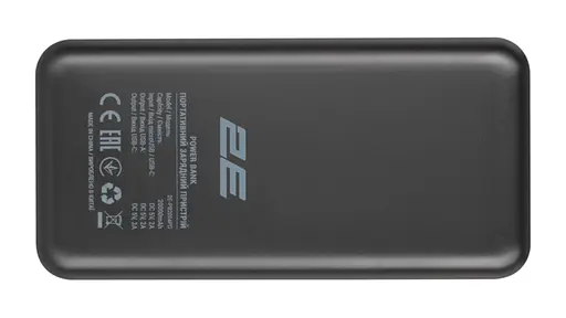 Power Bank 2E 20000mAh QC 18Вт Black Повербанк Быстрая зарядка - фото 5