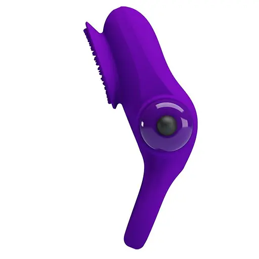 Виброкольцо Pretty Love Vibrant Penis Ring II 8.6 см фиолетовый - фото 3