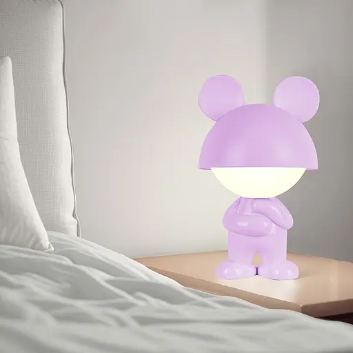 Світильник-нічник Kite LED з акумулятором Dreamy Mouse фіолетовий (K25-315-2-5) - фото 4