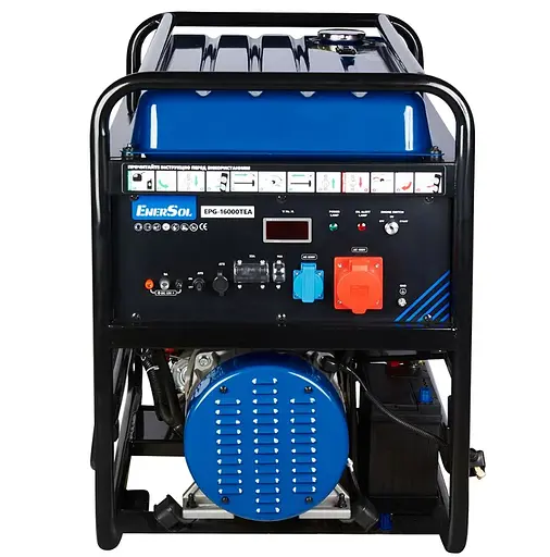 Генератор бензиновий EnerSol 15/16 кВт 3-фазний EPG-16000TEA - фото 2
