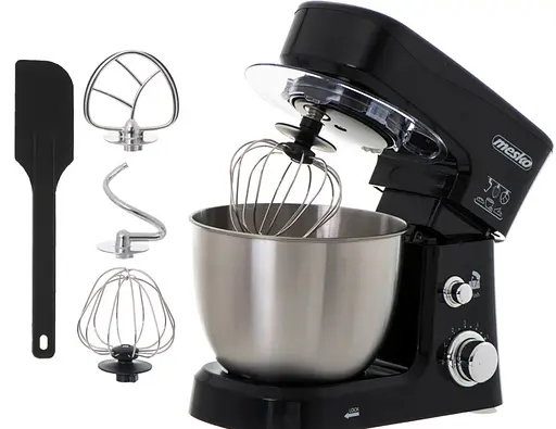 Кухонный комбайн Mesko планетарный миксер тестомес 1200 Вт 3,5 л MS 4217 - фото 2