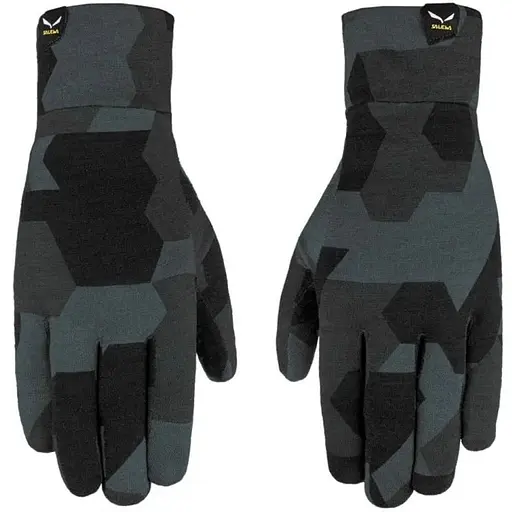 Рукавиці Salewa Cristallo Liner Gloves M Чорний/Сірий (1054-013.012.0825)