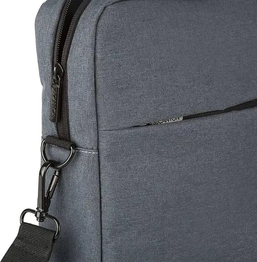 Сумка для ноутбука Canyon 16" B-4 Elegant Gray laptop bag (CNE-CB5G4) - фото 4