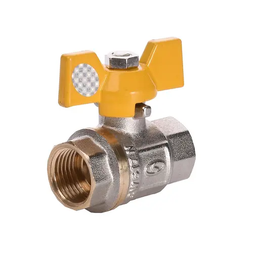 Кран кульовий прямий Solomon 1/2″ ВВ ЖБ PN40 B1007 - фото 1