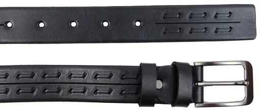 Ремінь шкіряний Skipper чоловічий 125-130х3,3 см acs0026317 - фото 2