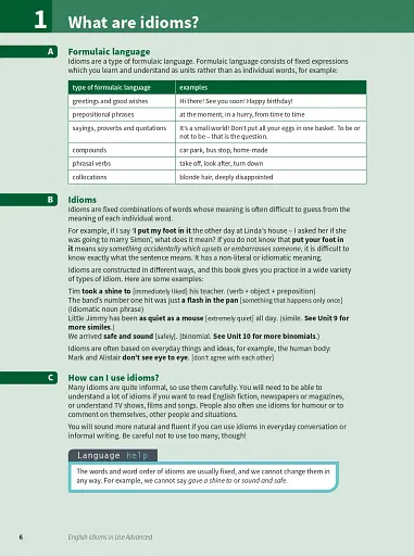 English Idioms in Use 2nd Edition. Advanced - фото 3